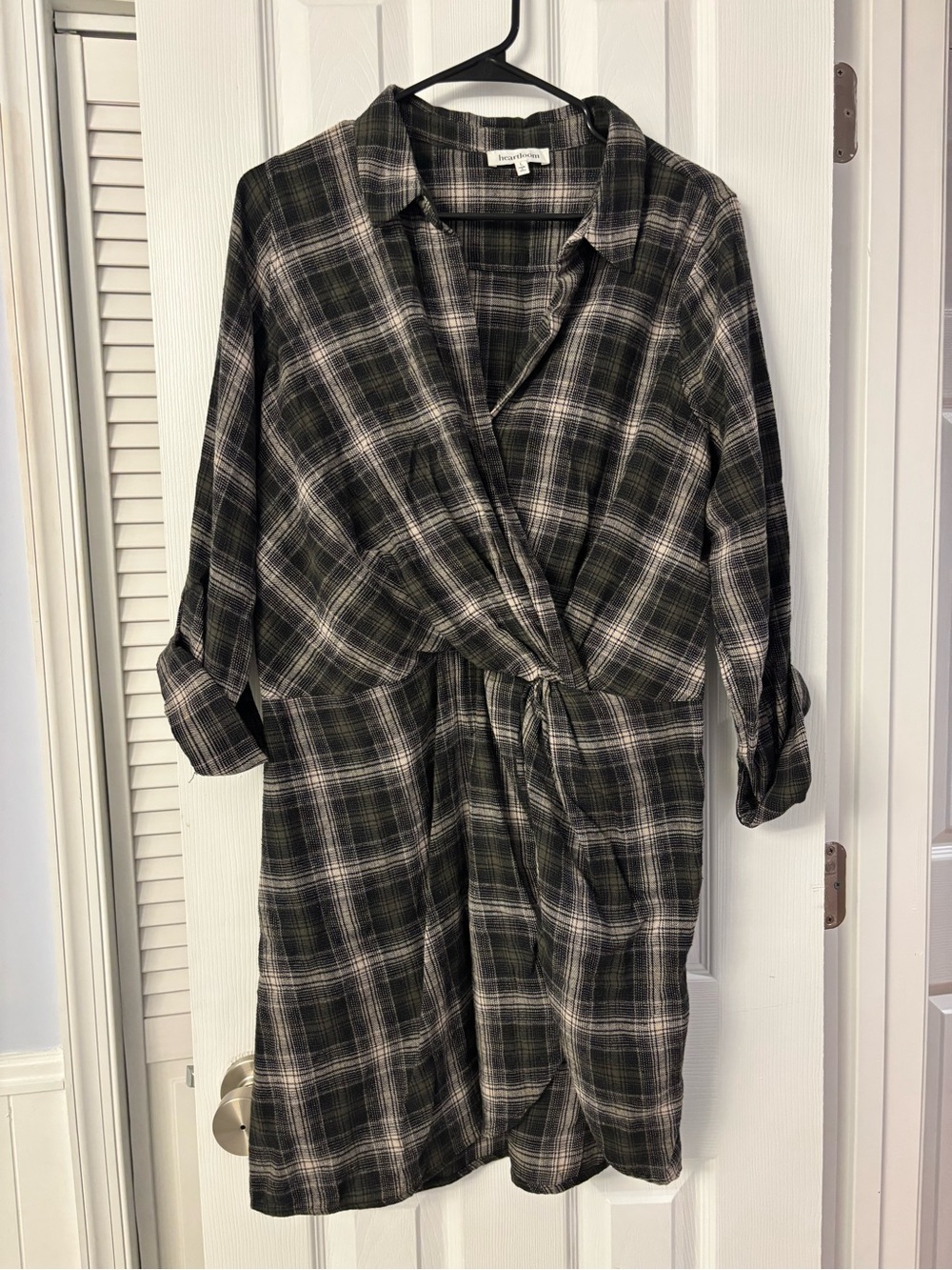 Heartloom Flannel Plaid Dress